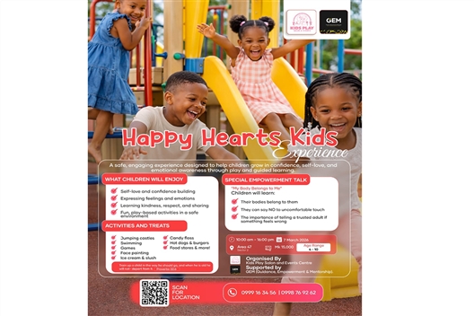 Kids play Salon & Events presents